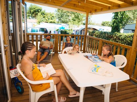 MOBILHOME 6 personnes - C- Mobil-home Caraïbes climatisé 2 chambres
