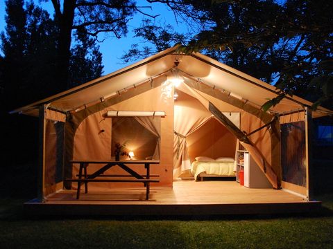 BUNGALOW TOILÉ 5 personnes - Lodge Safari 45m² 5 pers