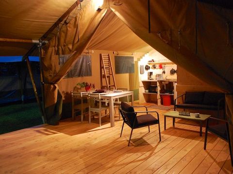 BUNGALOW TOILÉ 5 personnes - Lodge Safari 45m² 5 pers