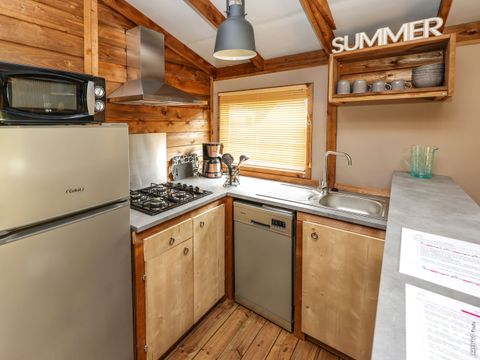 Hébergement 4 personnes - Ecolodge Premium tout confort 4 pers