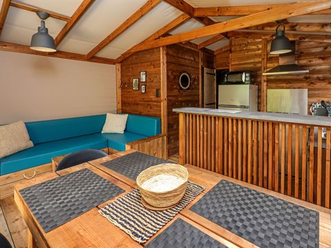 Hébergement 4 personnes - Ecolodge Premium tout confort 4 pers