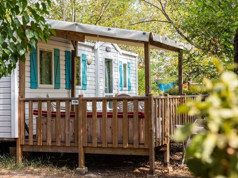 MOBILHOME 4 personnes - Classic | 2 Ch. | 4 Pers. | Terrasse surélevée | Clim