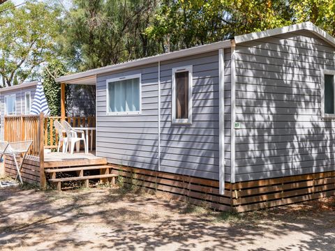 MOBILHOME 6 personnes - Comfort | 2 Ch. | 4/6 Pers. | Terrasse simple | Clim.