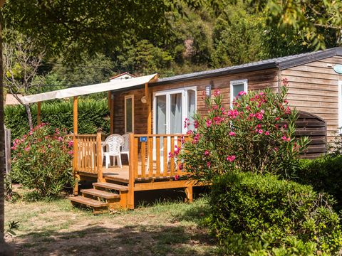 Mobilhome 6 personnes - Comfort XL | 3 Ch. | 6 Pers. | Terrasse surélevée | Clim. | TV
