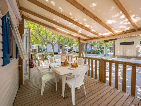 MOBILHOME 6 personnes - Mobil-home | Classic XL | 2 Ch. | 4/6 Pers. | Terrasse surélevée | Clim.