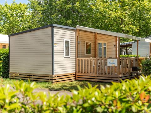 Mobilhome 6 personnes - Mobil-home | Premium Azure | 3 Ch. | 6 Pers. | Terrasse surélevée | Clim. | TV