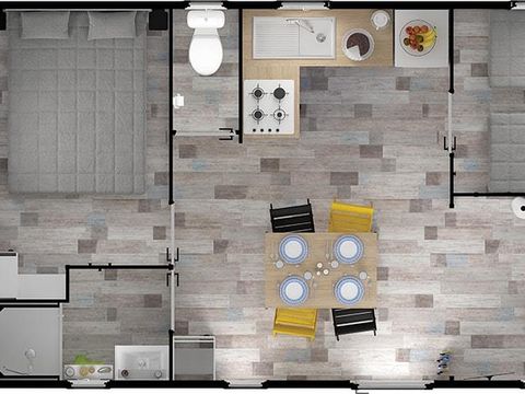 MOBILHOME 4 personnes - Bahia Duo - CLIM