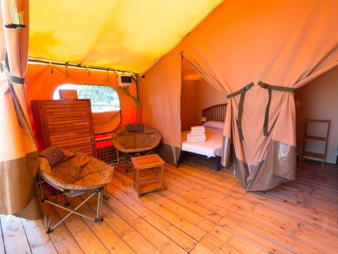 TENTE TOILE ET BOIS 5 personnes - KENYA