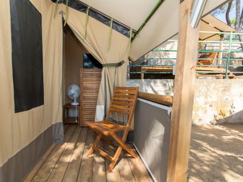 TENTE TOILE ET BOIS 2 personnes - BALEARES