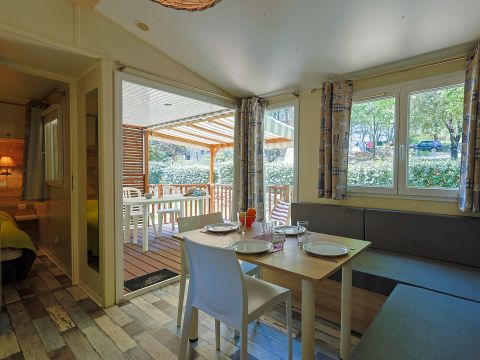 MOBILHOME 4 personnes - Mobilhome ABRIS - 2 chambres Climatisé 4 pers