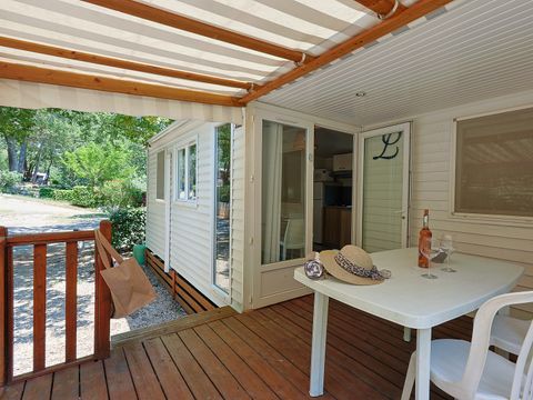 MOBILHOME 4 personnes - Mobilhome ABRIS - 2 chambres Climatisé 4 pers