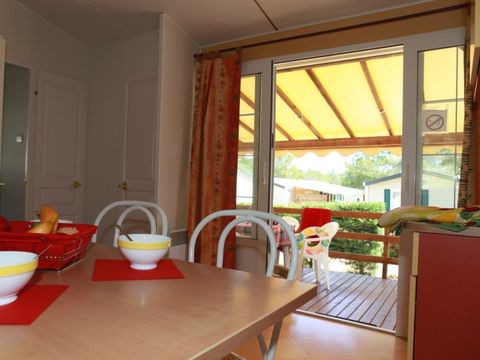 MOBILHOME 6 personnes - Mobilhome PAVILLON - 3 chambres climatisées 6 pers