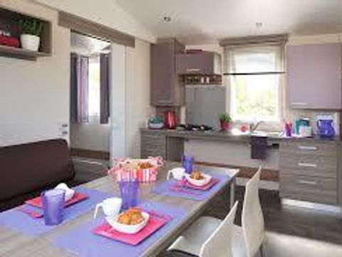 MOBILHOME 4 personnes - CHAUMIERE PMR 2 chambres climatisé