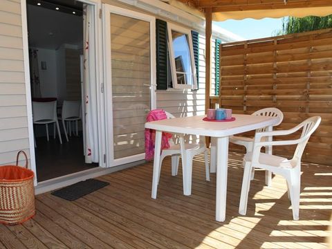 Mobilhome 6 personnes - BLIMOUSES - 3 chambres climatisé 6 pers. (M)