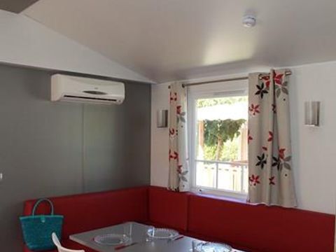 Mobilhome 6 personnes - BLIMOUSES - 3 chambres climatisé 6 pers. (M)