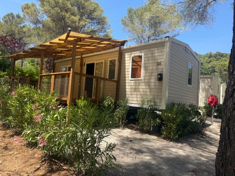 MOBILHOME 6 personnes - Mobilhome Premium Prestige 2026 - 3 chambres + Clim + Lave-vaisselle + TV 6 pers