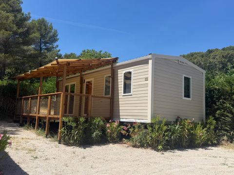 MOBILHOME 6 personnes - Mobilhome Premium Prestige 2026 - 3 chambres + Clim + Lave-vaisselle + TV 6 pers