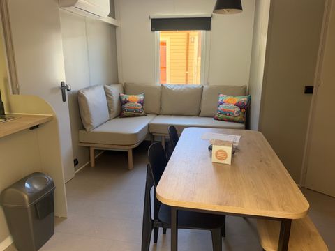 MOBILHOME 6 personnes - Mobilhome Premium Prestige 2026 - 3 chambres + Clim + Lave-vaisselle + TV 6 pers