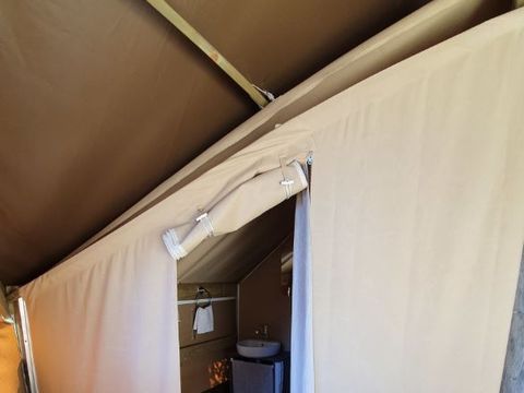 Tente en toile et en bois 4 personnes - SALECCIA