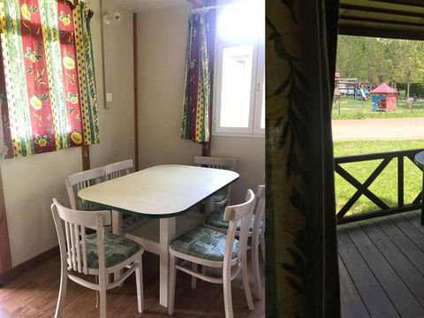 BUNGALOW 4 personnes - En bois 