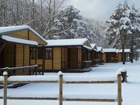 BUNGALOW 4 personnes - En bois 