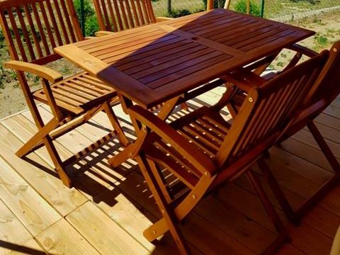 TENTE TOILE ET BOIS 4 personnes - Glamping Lodge 1/4 pers