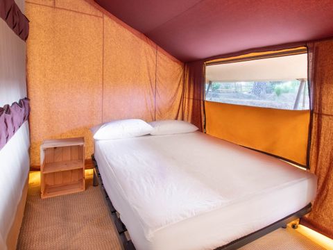 Tente en toile et en bois 1/4 personnes - Glamping Lodge