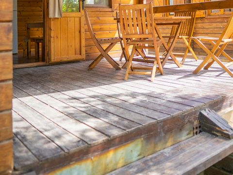 BUNGALOW 5 personnes - Bungalow Redos en Bois 1/5 pers