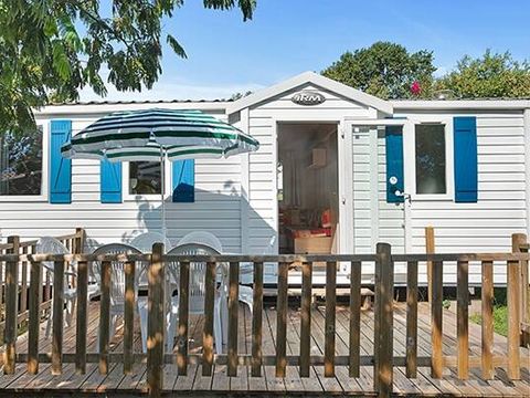 MOBILHOME 6 personnes - Mobil-home | Classic | 3 Ch. | 6 Pers. | Terrasse surélevée non couverte | 1 SDB