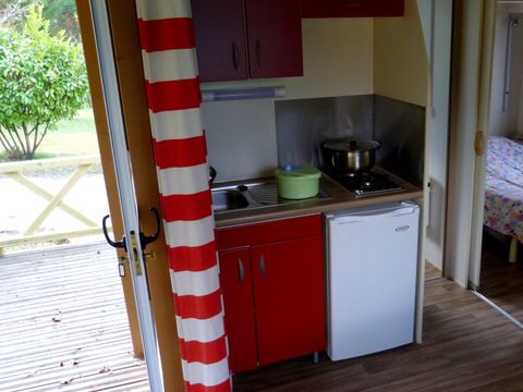 Chalet 4 personnes - Bouleau Standard 20m² - 2 chambres - Terrasse couverte 10m²