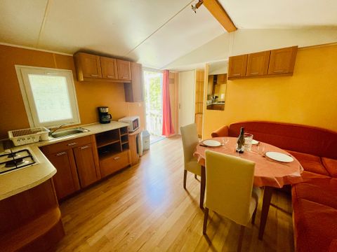 MOBILHOME 4 personnes - Chêne Confort 30m² - 2 chambres + Terrasse couverte 14m² 4 pers.