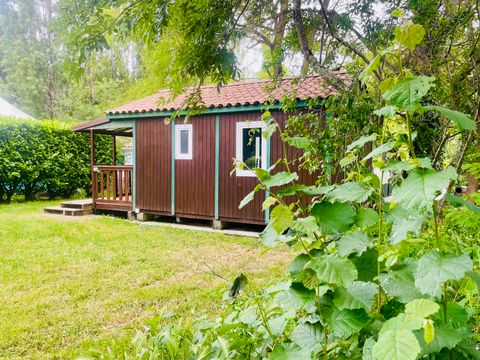 Chalet 5 personnes - Figuier Standard 20m² - 2 chambres - Terrasse couverte