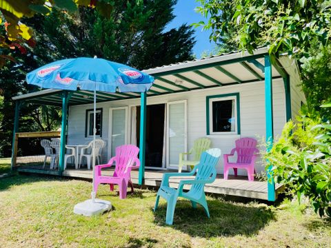 Chalet 6 personnes - Epicea Confort 32m² - 3 chambres - Terrasse couverte 15m²