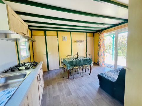 Chalet 6 personnes - Epicea Confort 32m² - 3 chambres - Terrasse couverte 15m²