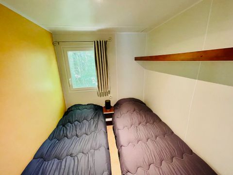 MOBILHOME 4 personnes - Frêne Confort 23m² - 2 chambres + Terrasse couverte 4m² 4 pers. 