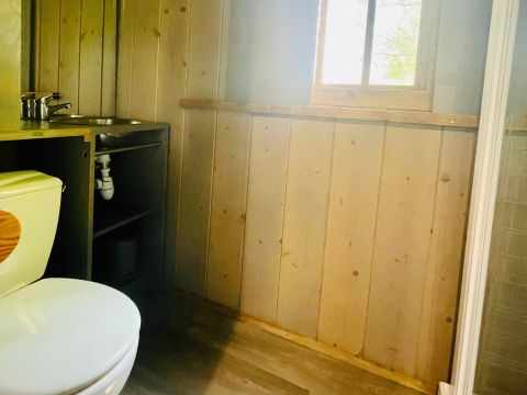 LODGE 5 personnes - Lodge Erable Confort 25m² - 2 chambres + Terrasse couverte 12m² 5 pers.