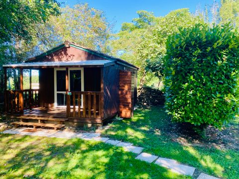 Chalet 5 personnes - Hibiscus Standard 20m² - 2 chambres - Terrasse couverte 10m²