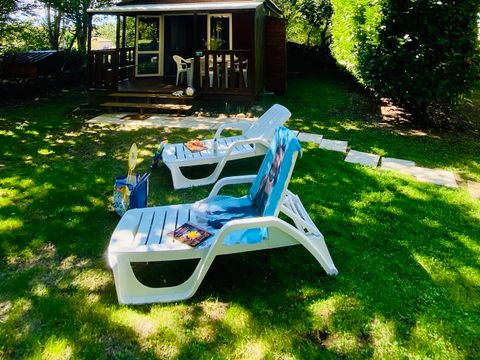 CHALET 5 personnes - Chalet Hibiscus Standard 20m² - 2 chambres + Terrasse couverte 10m²