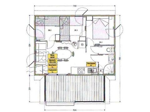 CHALET 7 personnes - PARADIS 3 chambres CHALET 7 personnes - PARADIS 3 chambres