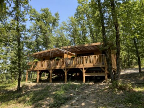BUNGALOW 10 personnes - Cabane Spa Prestige XL 4ch. - 10p (Clim) BUNGALOW 10 personnes - Cabane Spa Prestige XL 4ch. - 10p (Clim)