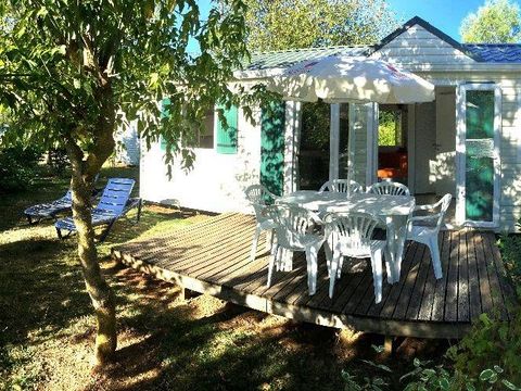 MOBILHOME 5 personnes - PAVILLON LUXE CONFORT- jacuzzi 31 m²