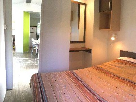 MOBILHOME 5 personnes - PAVILLON LUXE CONFORT- jacuzzi 31 m²