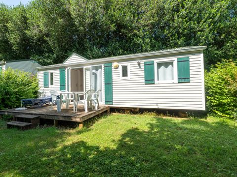 MOBILHOME 6 personnes - Espace confort 36m² - Clim - TV -LV
