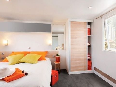 MOBILHOME 4 personnes - Family  Premium PMR 30m² - Climatisation TV
