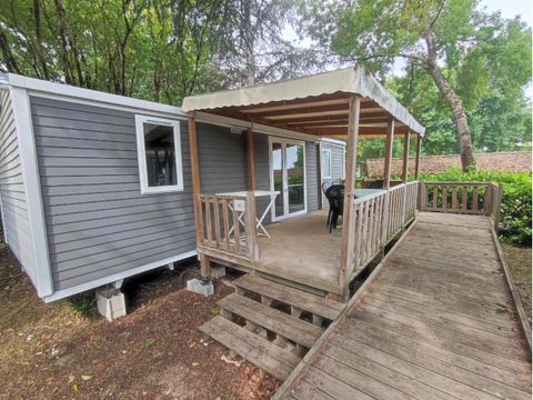 MOBILHOME 4 personnes - Family  Premium PMR 30m² - Climatisation TV