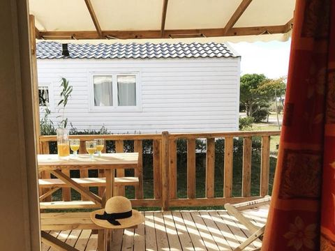 MOBILHOME 6 personnes - OLIVIER (avec Climatisation)