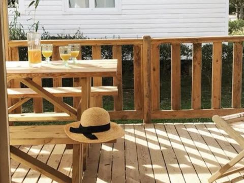 MOBILHOME 6 personnes - Olivier avec terrasse 2 chambres