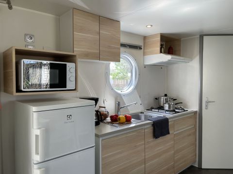 MOBILHOME 4 personnes - Tamaris Climatisation avec terrasse 2 chambres