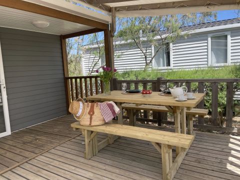 MOBILHOME 4 personnes - Tamaris Climatisation avec terrasse 2 chambres