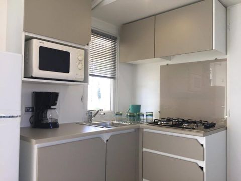 MOBILHOME 6 personnes - Camélia Confort Climatisation avec terrasse 3 chambres